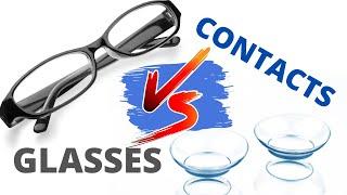 Glasses vs Contact Lenses in 2024 - Which one is better?