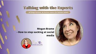 Ep #167 Megan Brame  - How to stop sucking at social media