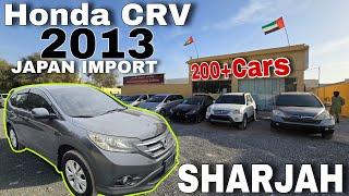 Honda CRV 2013 model Japan import | used cars sharjah | cheap Price car in dubai | used car uae