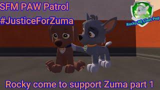 SFM PAW Patrol | Rocky come to support Zuma Part 1