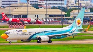 20 MINS LANDINGS & TAKEOFFS at CNX | 4K | Close Up Plane Spotting at Chiang Mai, Thailand (2022)