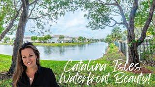 STUNNING Waterfront Townhome in Catalina Isles!! ️#southfloridarealestate #tamarac