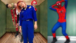 MKTD Nerf Wars: Spider Man X Warriors Nerf Guns Fight The Mysterious Enemies Rescue Friends