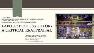 Labour Process Theory   A critical reappraisal ICOPEC 2020 voice