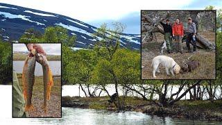 A Monday afternoon in Stabbursdalen. Fishing arctic char, hiking and grilling. May 2023.