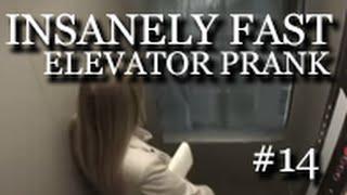 Insanely Fast Going Elevator Prank in Russia [#14]