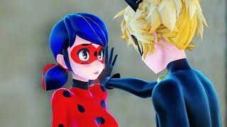 【MMD Miraculous】Chat Noir what are you doing?!【Ladybug×Chat Noir】【60fps】