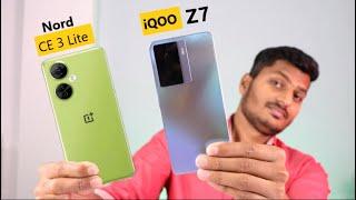 OnePlus Nord CE 3 Lite 5G Vs iQOO Z7 5G Price, Camera, Specs Comparison | Mr Technical