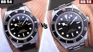 TUDOR Black Bay 54 VS 58 | Der ultimative VERGLEICH