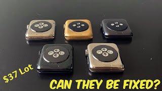 Trying To Fix 5 Broken Apple Watches!