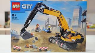 LEGO City 60420 Construction Excavator – LEGO Speed Build Review