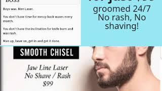 Perfect your beard game at Fusion Medispa with laser hair removal on your face