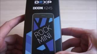 Обзор смартфона DEXP IXION X245 ROCK MINI