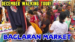 BACLARAN MANILA, Philippines - WALKING TOUR | Morning Visit to BACLARAN MARKET Before Christmas Day!