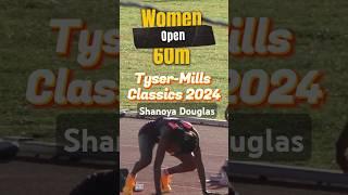 60m Opener | Double Champs gold medalist Shanoya Douglas | Muschett High School #shorts