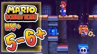 Mario vs Donkey Kong - Level 5-6+ - All Presents (Gifts) W5+ - Spooky House Plus