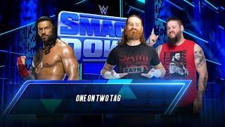 WWE 2K23 - Roman Reigns vs Sami Zayn & Kevin Owens - WWE Gameplay - HandiCap Match - WWE 2023