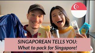 What to bring to Singapore? | Singaporean tells you what you should pack!