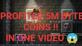 i Profited 5 MILLION BYTE COINS in One Video PIXEL WORLDS #PIXELWORLDS