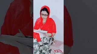 Tabassum Ma'am Preparing Notes for her Students 