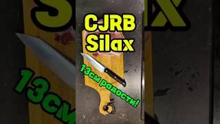  ТАКТИЧЕСКИЙ КУХОННЫЙ НОЖ?  ОБЗОР И ТЕСТ CJRB SILAX — РЕЖЕМ МЯСО!!!  (простите за звук!)