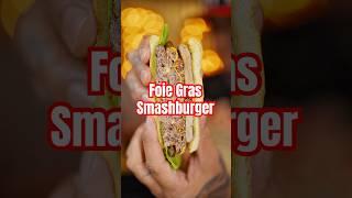 Foie Gras Smashburger is Next Level! #foiegras #smashburger #burgerrecipe #burger #tftibbq
