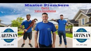 How to Install Water Line Shut off Valves and Ball Valves. part 2 of 3