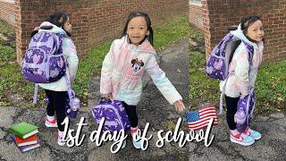 Savea's 1st day of School ️