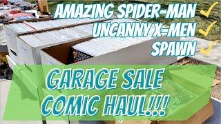 HUGE Garage Sale Comic Book Haul!!!