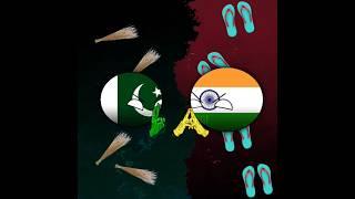 India vs Pakistan But Directed By japan. #shorts #youtubeshorts #countryballs #india #vs #pakistan