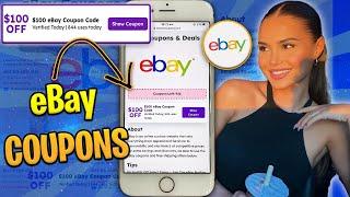 eBay Coupons to apply in 2023 - Verified eBay Coupons & Deals