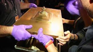 Time capsule from 1914 opened in the US