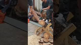 Chainsaw performance test