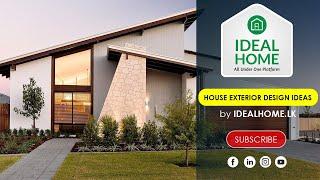 House Exterior Design Ideas | Exterior House Designs by IdealHome.lk | Modern | Luxury House Designs