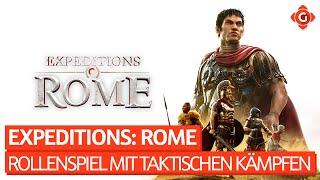 Rollenspiel mit taktischen Kämpfen - Ersteindruck zu Expeditions: Rome | ERSTEINDRUCK