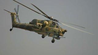Russian helicopters Ka-52 and Mi-28 were attacked by ISIS Syria