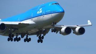 26 Close Up Landings At Schiphol Airport, The Kaagbaan