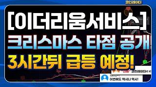 [이더리움네임서비스] 크리스마스 타점 공개! 3시간뒤 급등 예정!