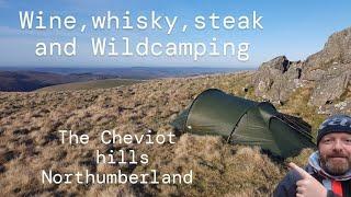 Wine | Whisky | Steak | Wild camping | Solo | Northumberland | Backpacking | Border Terrier |