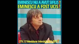 Academician Constantin Barbu: Eminescu a fost ucis!