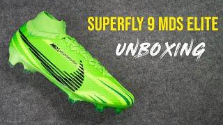 Nike Mercurial Zoom Superfly 9 Elite MDS 008 FG Unboxing 4K / FJ7186-300