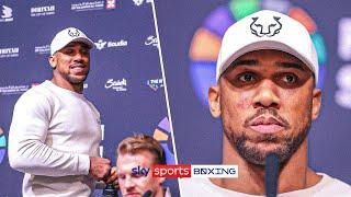 "I WILL carry on fighting, I'm a WARRIOR!"  | Anthony Joshua's post-fight press conference