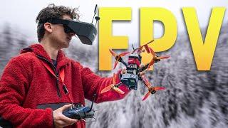 Learning to FLY a CINEMATIC FPV DRONE in ONE WEEK!