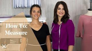 How To: Measure (Fitting, Dressmaking, Sewing)