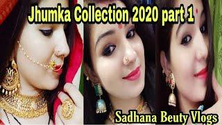 Latest Jhumka Collection 2020 part 1 under 500 rs |Sadhana Beauty Vlogs