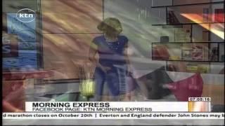 KTN Fun clips: Morning Express: Sofia Wanuna caght off Guard on camera Dancing in studio