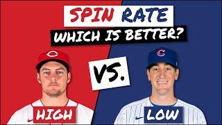 COMPARING HIGH VS. LOW SPIN RATE PITCHERS