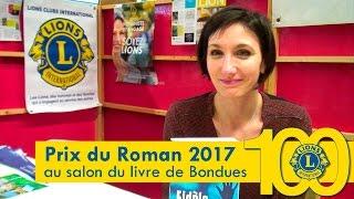 Prix du Roman 2017   Amélie ANTOINE   Lions Clubs District 103 Nord