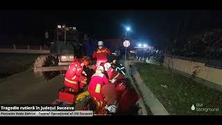 Alertă 112 - Tragedie rutieră în județul Suceava