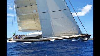 Inside The Luxurious Italian 129Ft. PERINI Sailing Yacht!